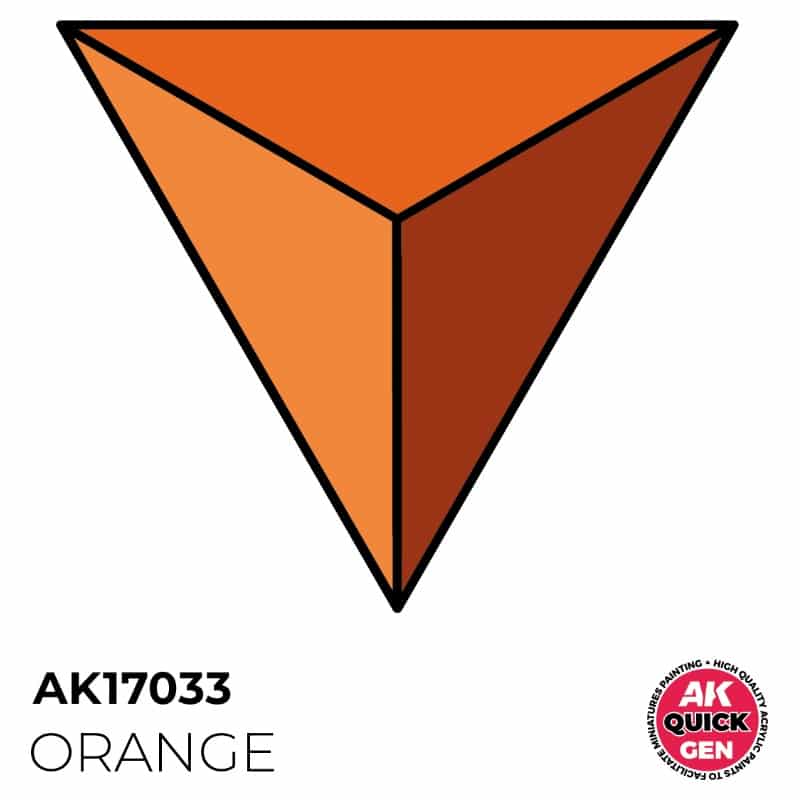 AK Interactive Quick Gen Paint - Orange (18ml) AK17033
