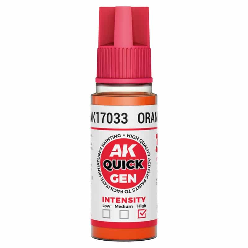AK Interactive Quick Gen Paint - Orange (18ml) AK17033