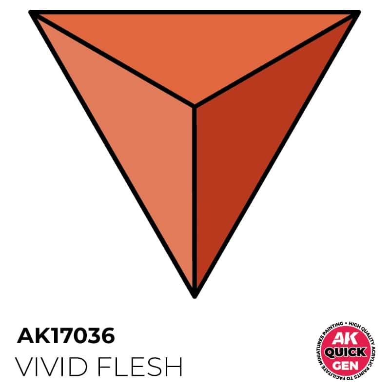 AK Interactive Quick Gen Paint - Vivid Flesh (18ml) AK17036