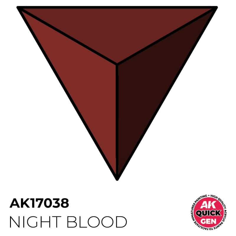 AK Interactive Quick Gen Paint - Night Blood (18ml) AK17038