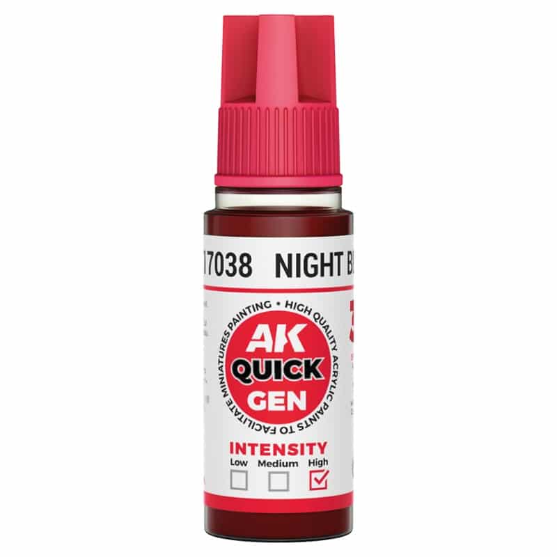 AK Interactive Quick Gen Paint - Night Blood (18ml) AK17038