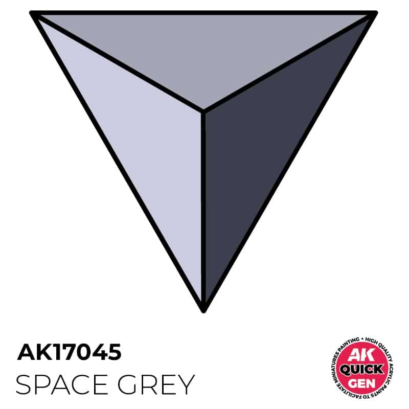 AK Interactive Quick Gen Paint - Space Grey (18ml) AK17045