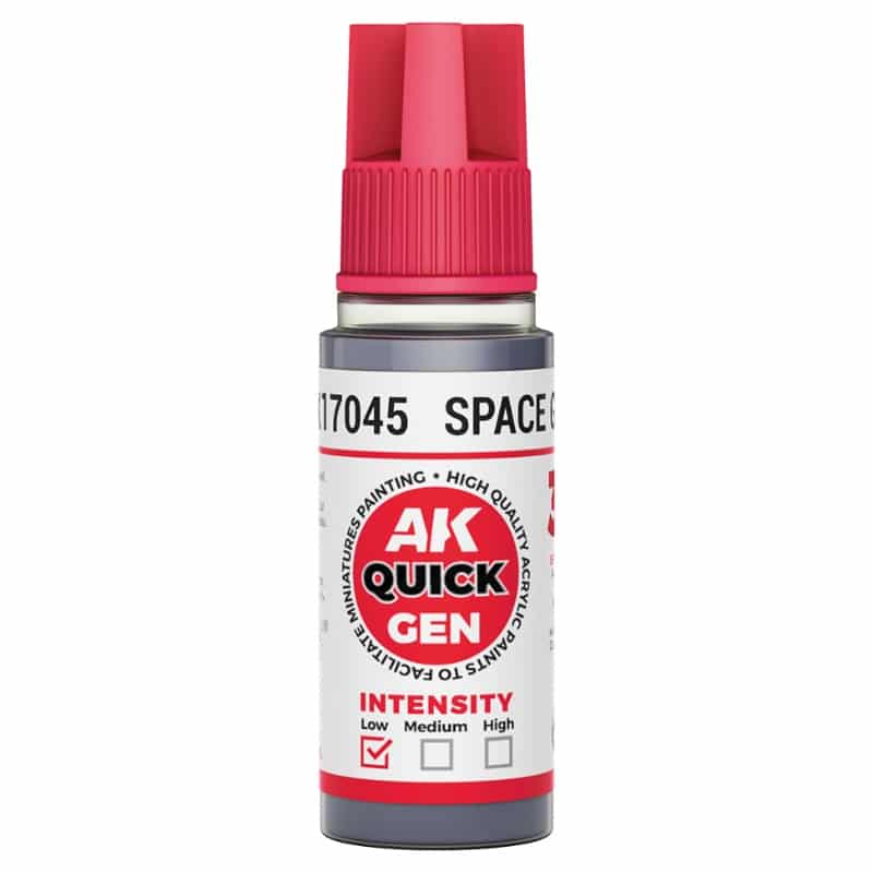 AK Interactive Quick Gen Paint - Space Grey (18ml) AK17045