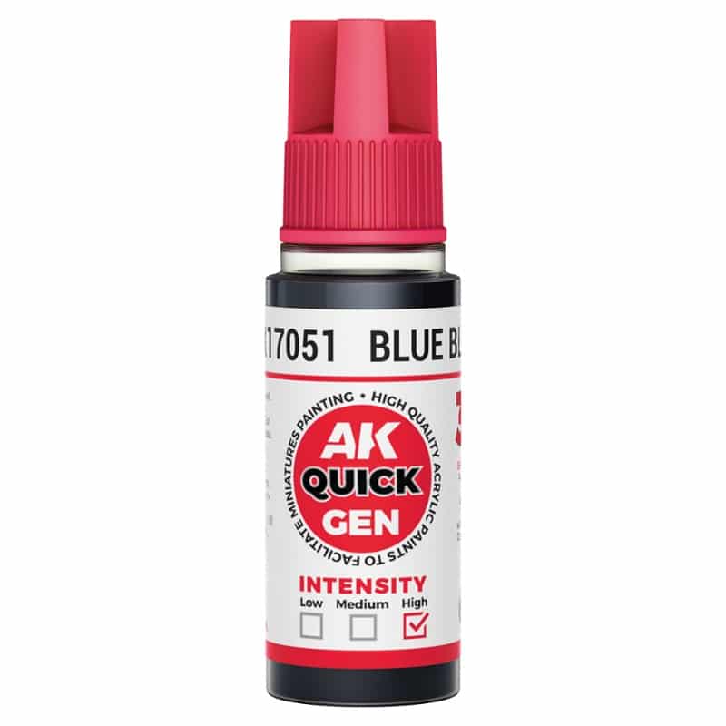 AK Interactive Quick Gen Paint - Blue Black (18ml) AK17051
