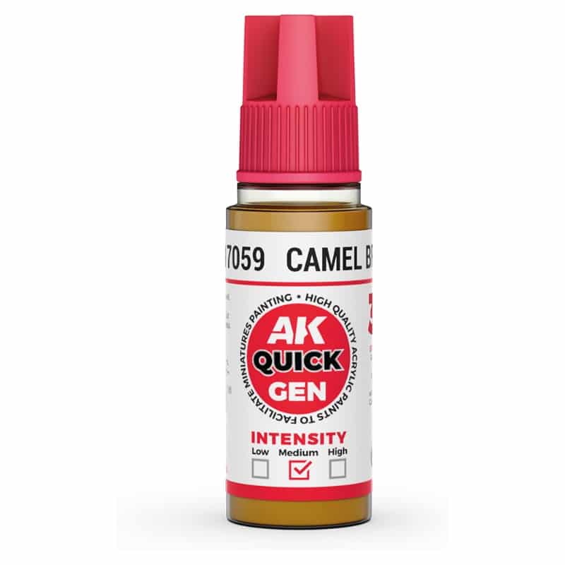 AK Interactive Quick Gen Paint - Camel Brown (18ml) AK17059