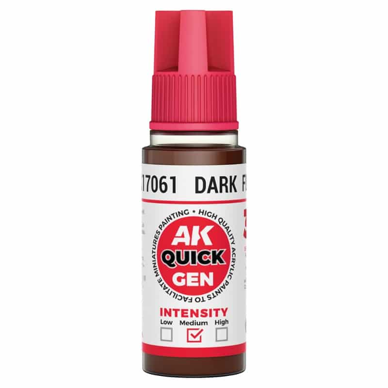 AK Interactive Quick Gen Paint - Dark Flesh (18ml) AK17061
