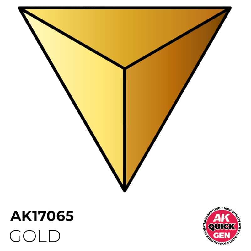 AK Interactive Quick Gen Paint - Gold (18ml) AK17065