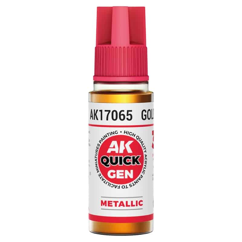 AK Interactive Quick Gen Paint - Gold (18ml) AK17065