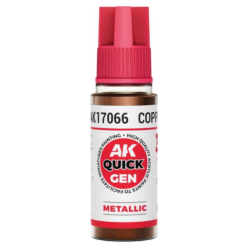 AK Interactive Quick Gen Paint - Copper (18ml) AK17066