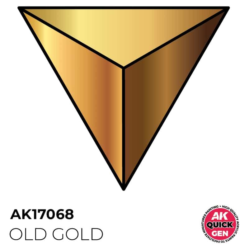 AK Interactive Quick Gen Paint - Old Gold (18ml) AK17068