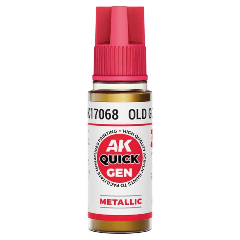 AK Interactive Quick Gen Paint - Old Gold (18ml) AK17068