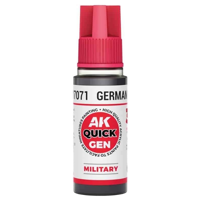 AK Interactive Quick Gen Paint - German Grey (18ml) AK17071
