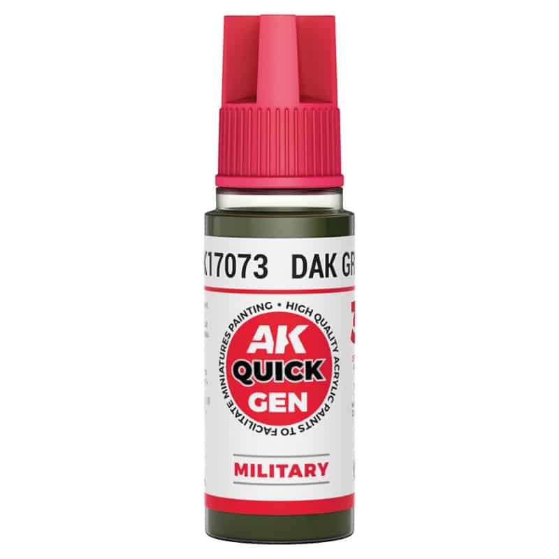 AK Interactive Quick Gen Paint - Dark Green (18ml) AK17073