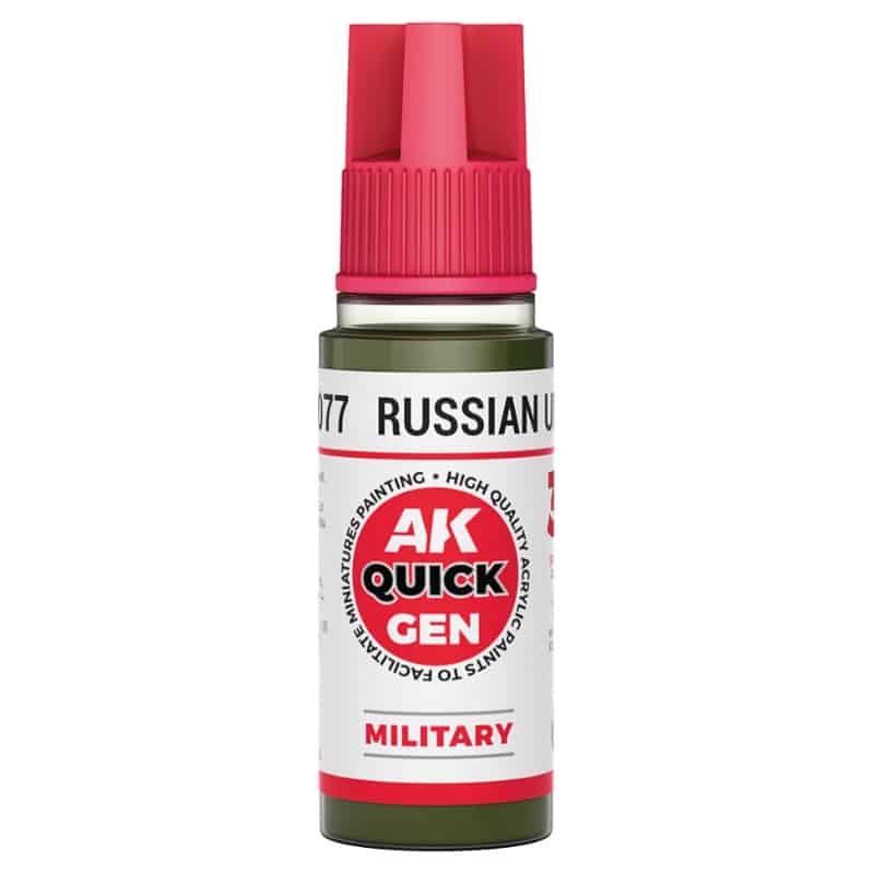 AK Interactive Quick Gen Paint - Russian Uniform (18ml) AK17077