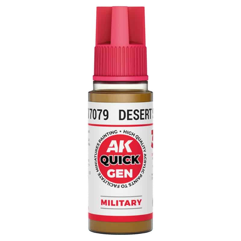 AK Interactive Quick Gen Paint - Desert Sand (18ml) AK17079
