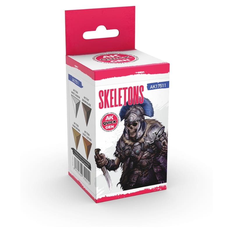 AK Interactive Quick Gen Paint Set - Skeletons AK17511