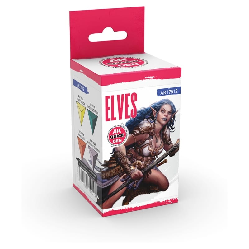 AK Interactive Quick Gen Paint Set - Elves AK17512