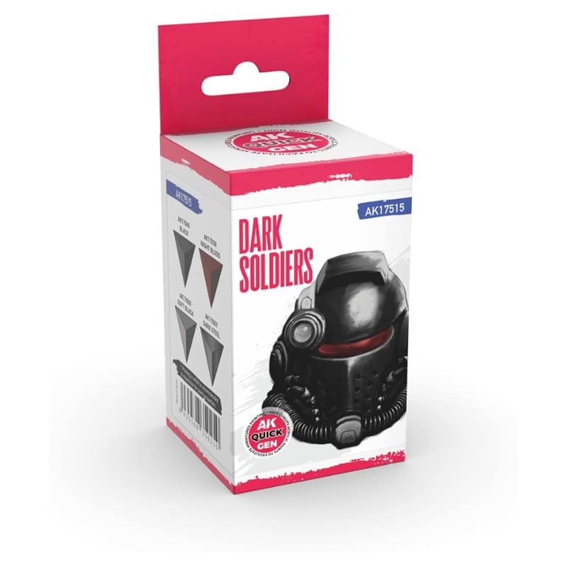 AK Interactive Quick Gen Paint Set - Dark Soldiers AK17515
