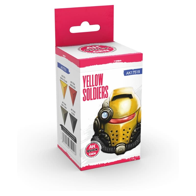 AK Interactive Quick Gen Paint Set - Yellow Soldiers AK17519