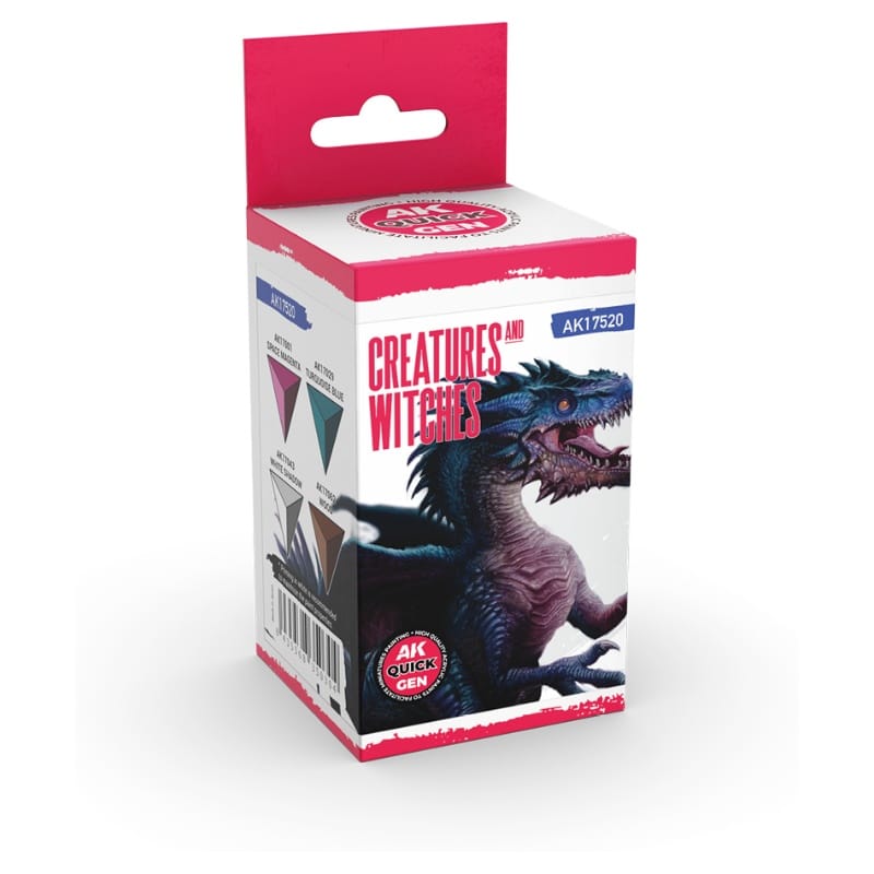 AK Interactive Quick Gen Paint Set - Creatures And Witches AK17520
