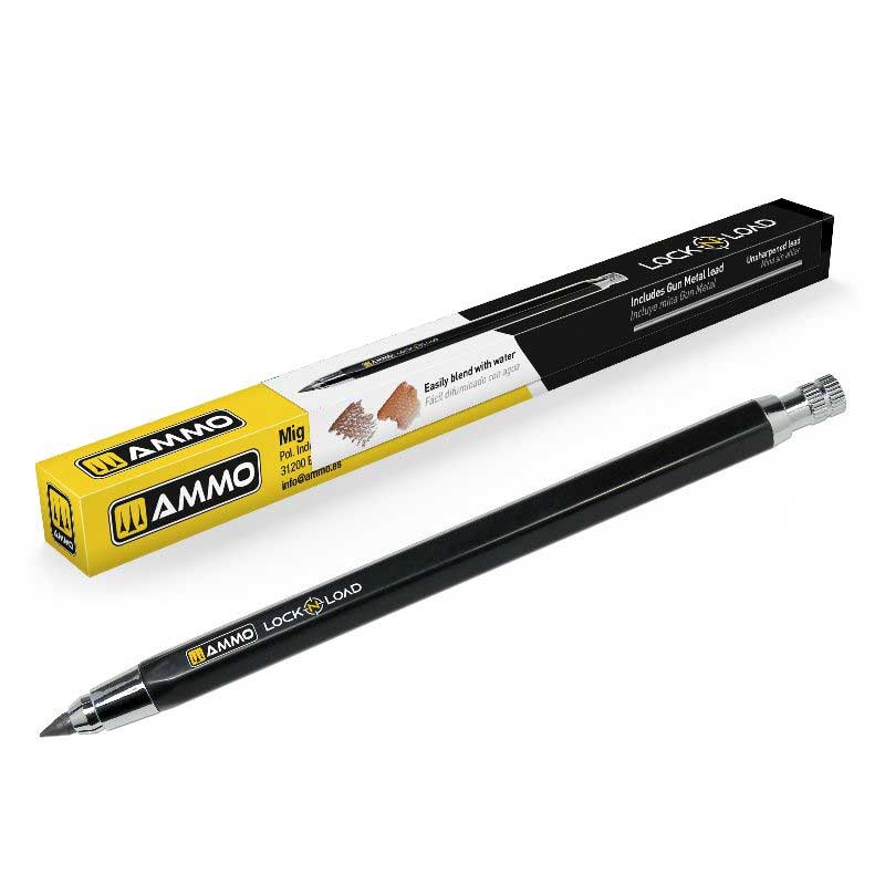 Ammo LOCK 'N LOAD - Weathering Technical Pencil A.MIG-8313