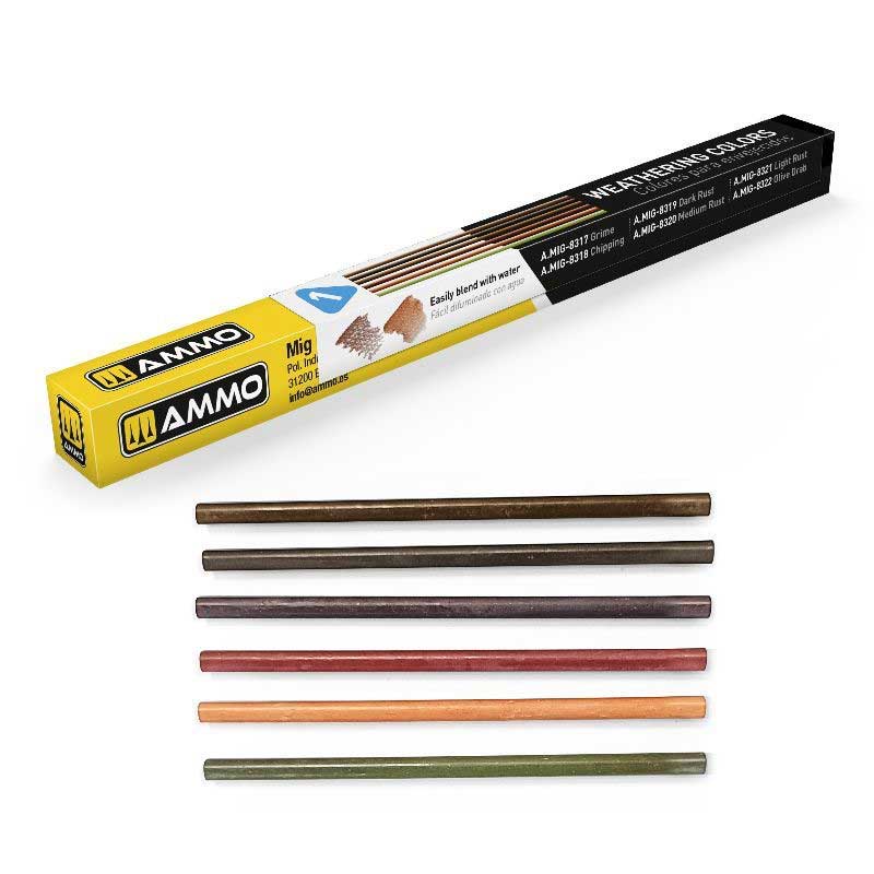 Ammo LOCK 'N LOAD - Weathering Colors A.MIG-8338