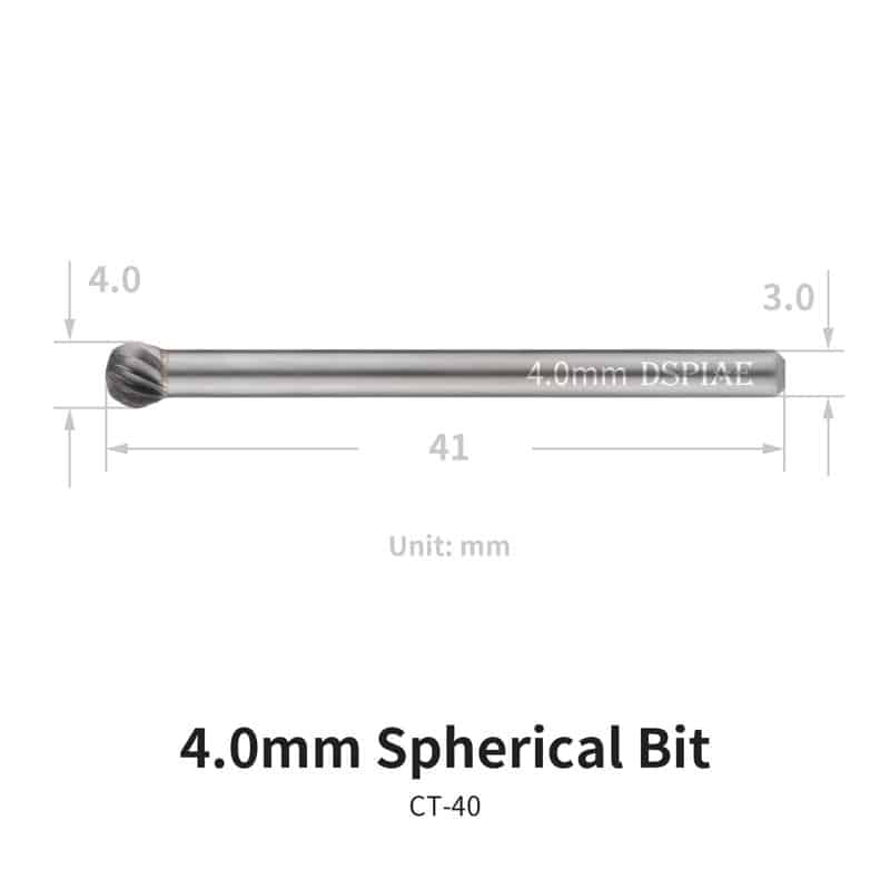 DSPIAE Spherical Bur (4mm) CT-40