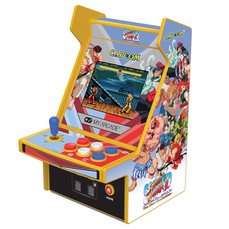 My Arcade Super Street Fighter II Micro Player Pro 6.7" Portable Retro Arcade (2 Games In 1)  DGUNL-4185
