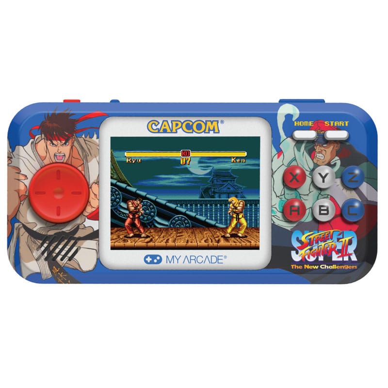 My Arcade Super Street Fighter II Pocket Player Pro Portable Gaming System (2 Games In 1) DGUNL-4187