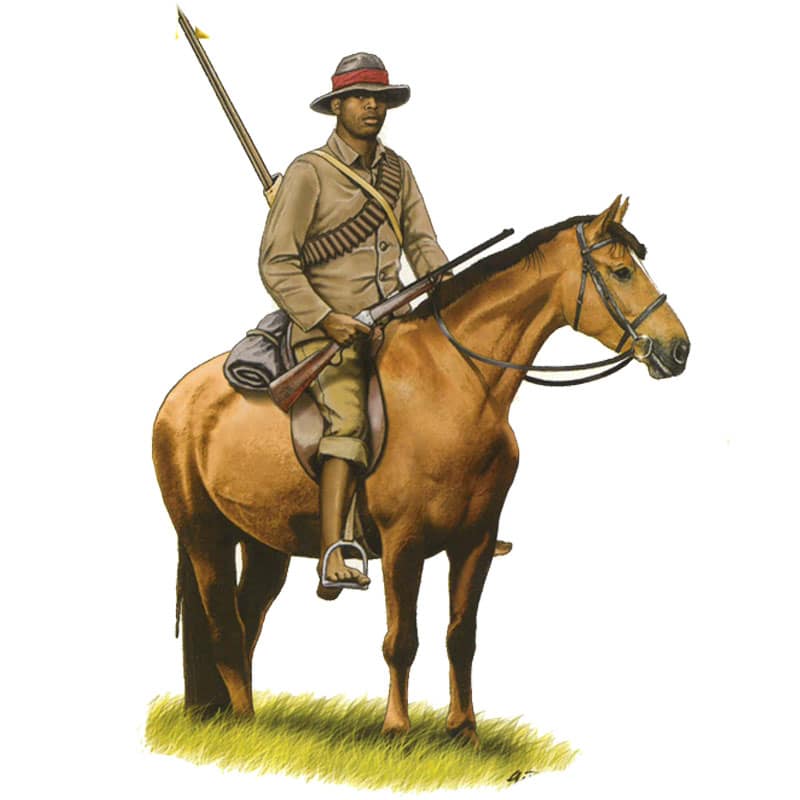 Hat Industrie Colonial Wars Natal Native Horse (1/72) 8182
