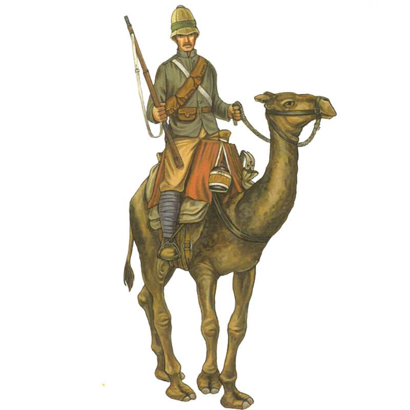 Hat Industrie Colonial Wars British Camel Corps (1/72) 8194