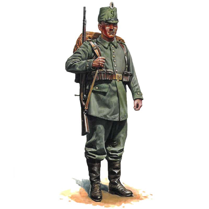 Hat Industrie WWI German Jaeger 1914 (1/72) 8199