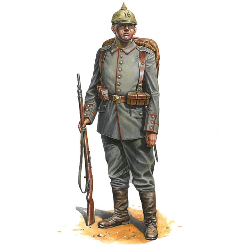 Hat Industrie WWI German Infantry 1914 (1/72) 8200