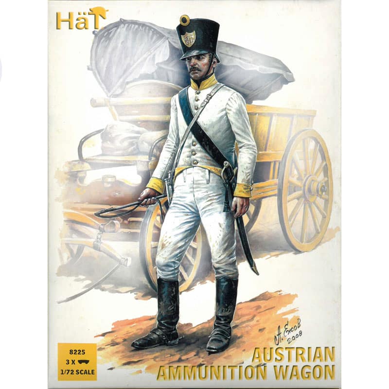 Hat Industrie Napoleonic Austrian Wagon (1/72) 8225