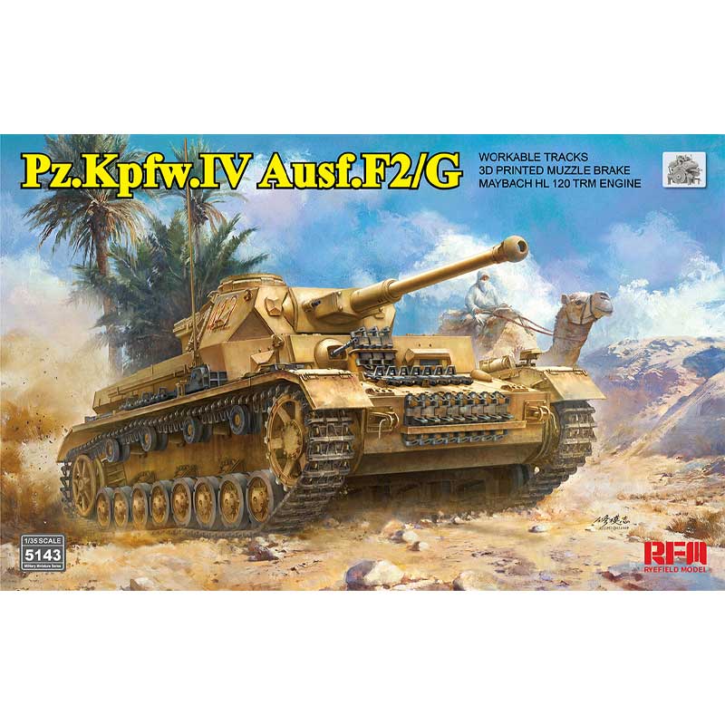 Rye Field Models Sd.Kfz.161/1 Panzerkampfwagen IV Ausf. F2/G (1/35) RM-5143