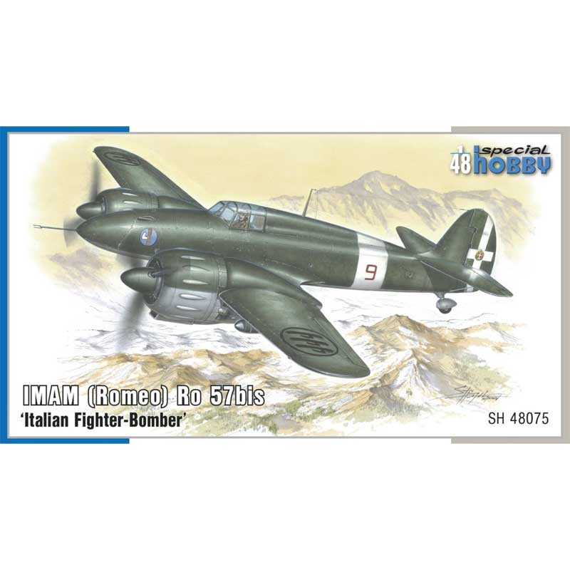 Special Hobby (Romeo) Ro.57bis Italian Fighter Bomber (1/48) (IMAM) SH48075