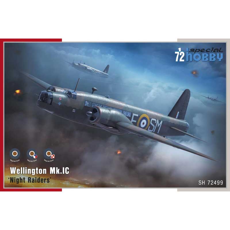 Special Hobby Wellington Mk.IC Night Raiders (1/72) (Vickers) SH72499