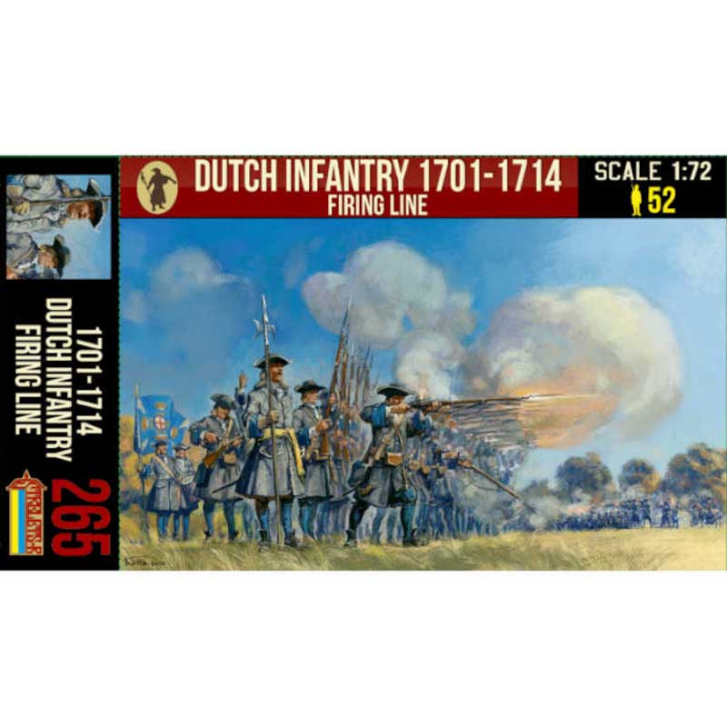 Strelets-R Dutch Infantry 1701-1714 Firing Lines (1/72) M265