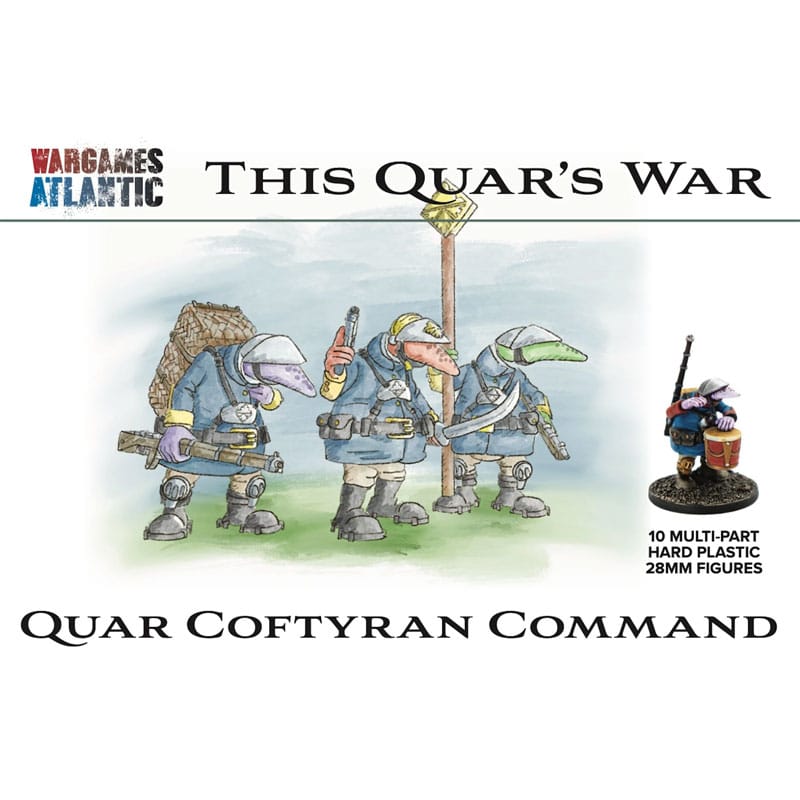 Wargames Atlantic This Quar's War - Quar Coftyran Command (28mm) WAAQU005