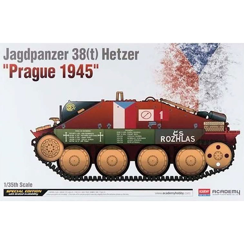 Academy Czech Jagdpanzer 38(t) Hetzer "Prague 1945" (1/35) 13277