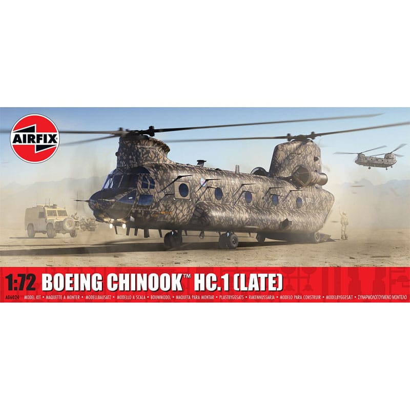 Airfix Boeing Chinook HC.1 (Late) (1/72) A06024