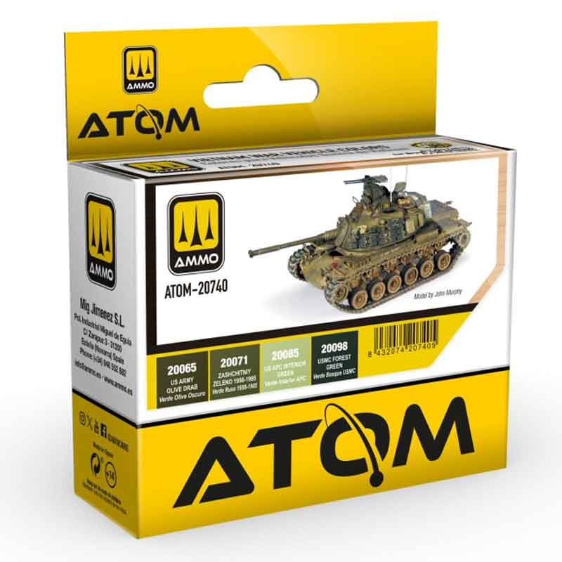 Ammo ATOM Vietnam War Vehicles Colours Set ATOM-20740