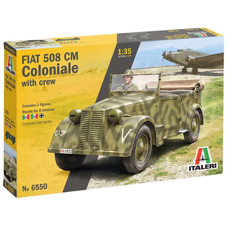 Italeri Fiat 508 CM Coloniale (1/35) 6550