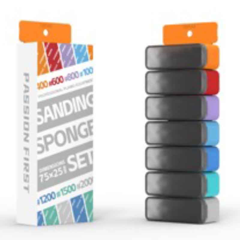 DSPIAE Vigorous Sponge Sandpaper Set XSS-S01