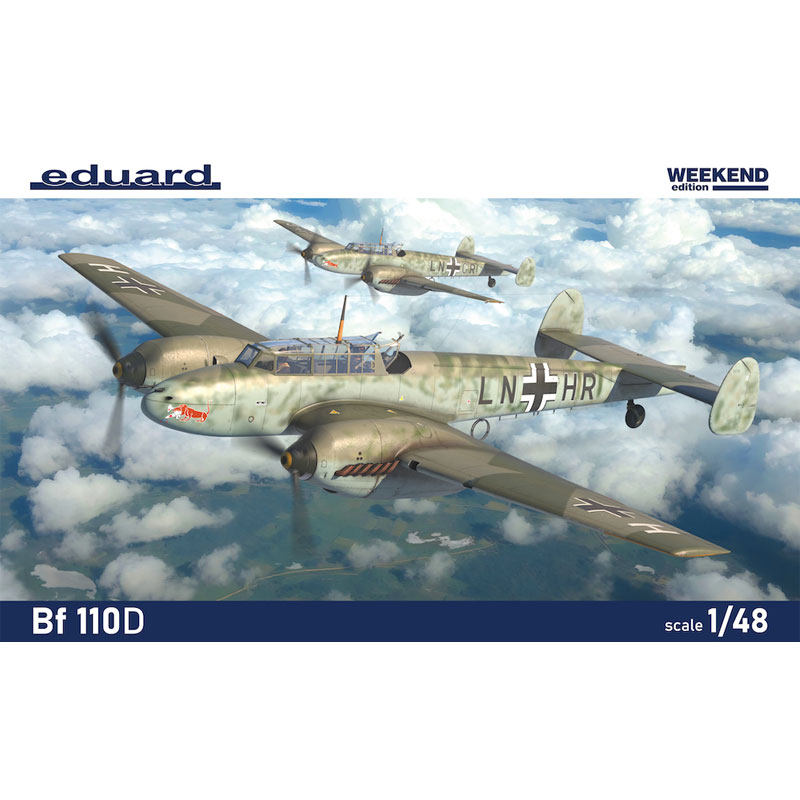 Eduard Messerschmitt Bf-110D Weekend Edition (1/48) 8409