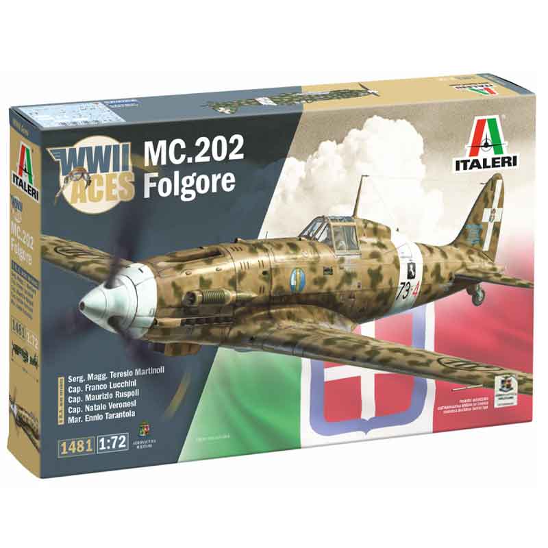 Italeri MC.202 Folgore Aces (1/72) 1481