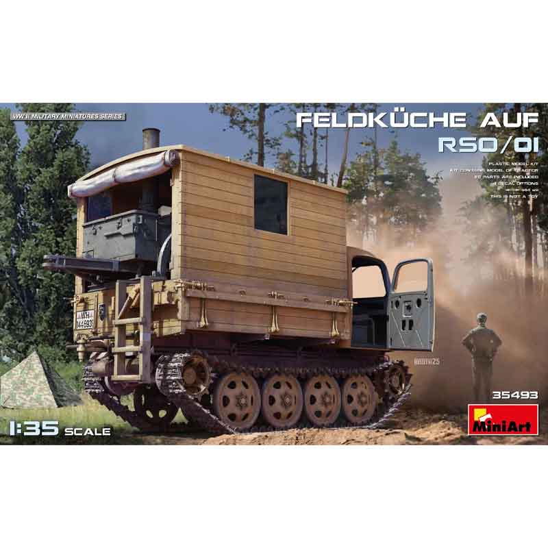 Miniart Feldkuche auf RSO/01 (1/35) 35493