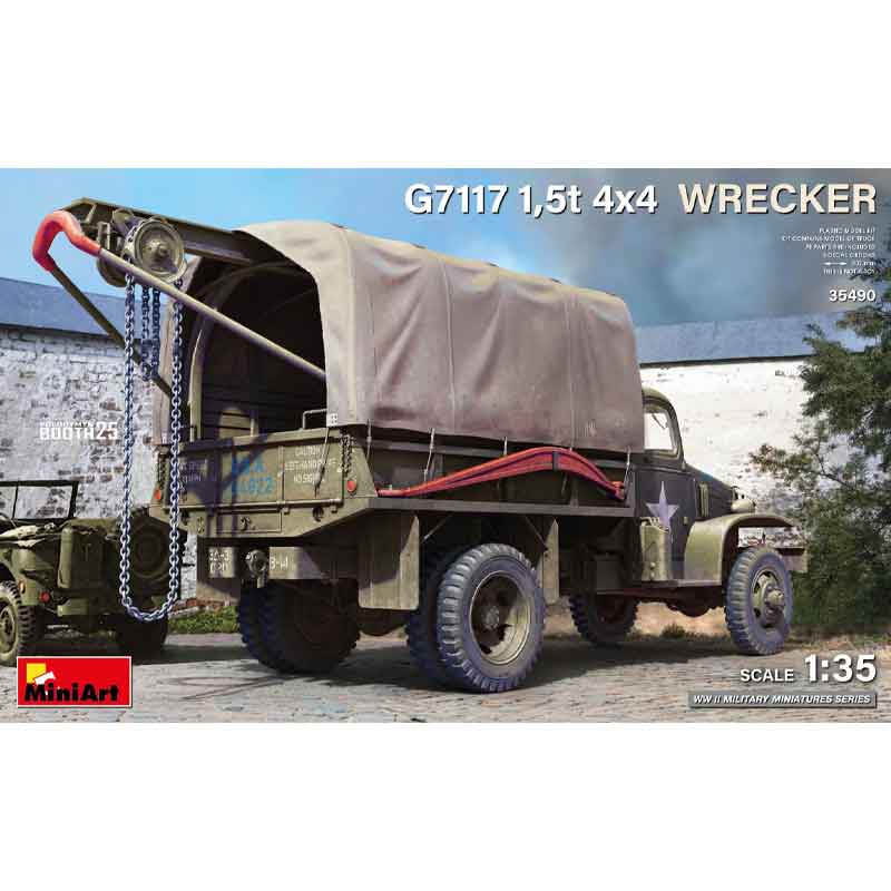 Miniart G7117 1,5t 4x4 Wrecker (1/35) 35490