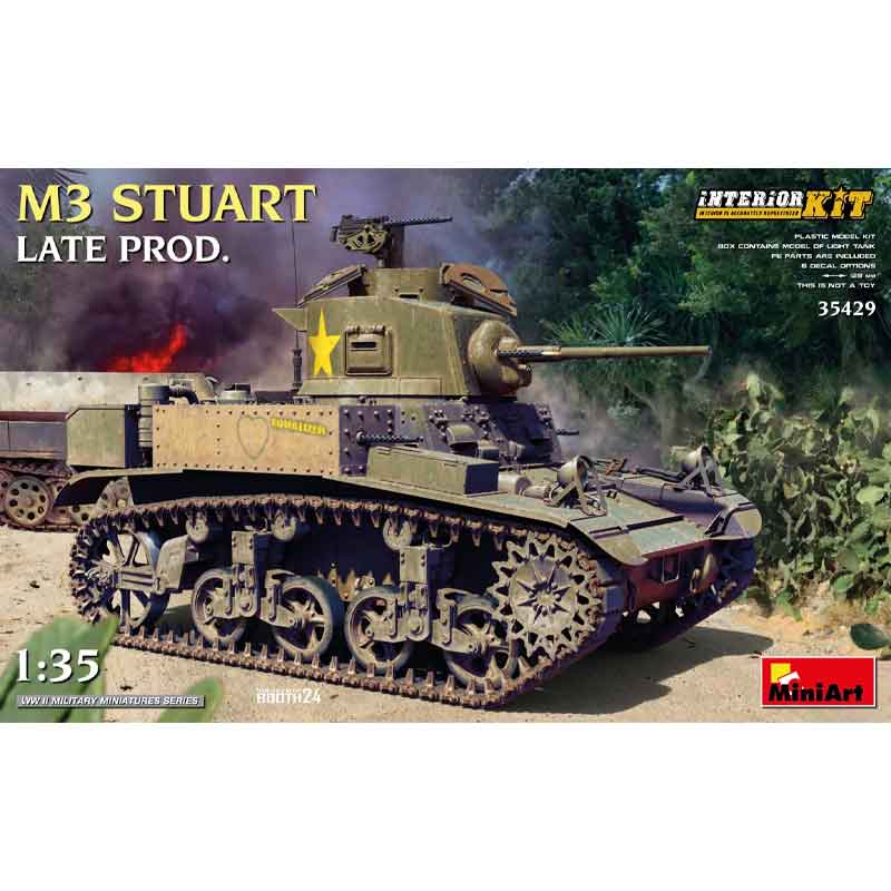 Miniart M3 Stuart Late Prod. - Interior Kit (1/35) 35429