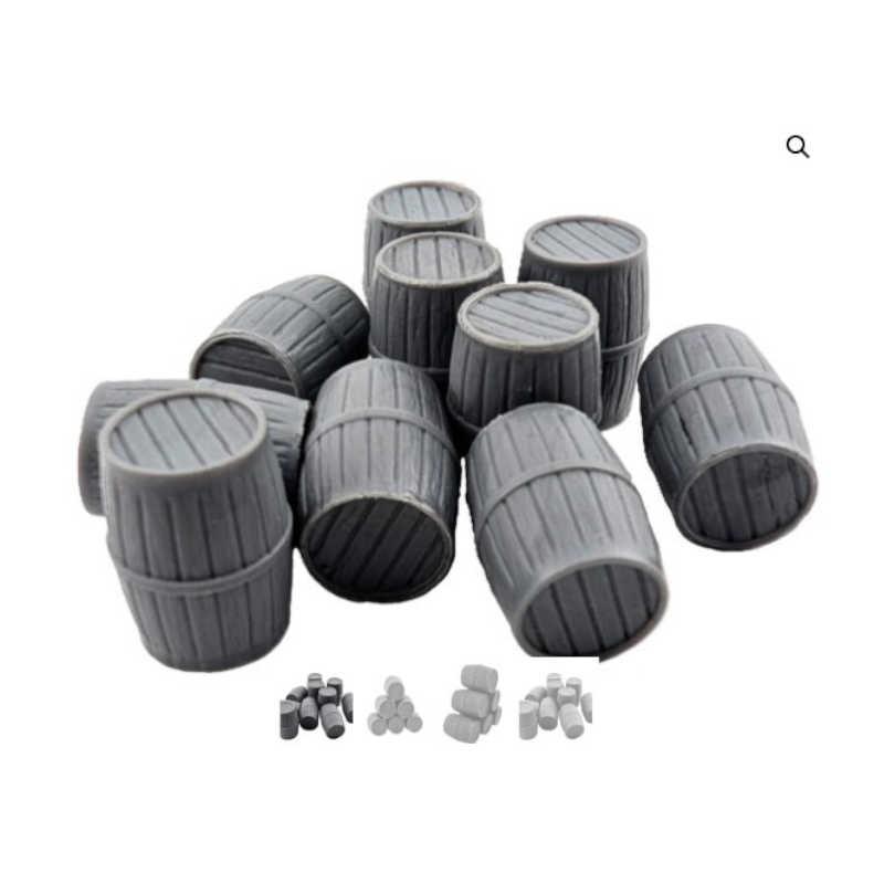 The Tabletop Workshop Coopered Barrels (28mm) 28EXTCBAR